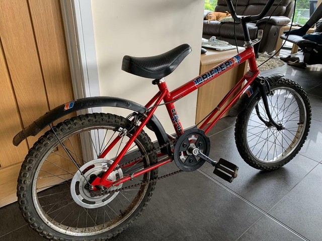 red grifter bike
